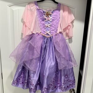 Girls Rapunzel Pink and Purple Princess Costume, size 4-6